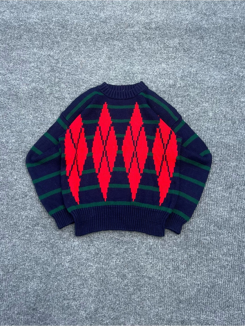 Vintage 80s Geometric Sweater
